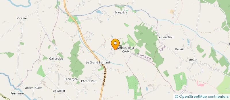 localisation de l'entreprise MADAME NATALIE MCKILLOP  ROUMAGNE