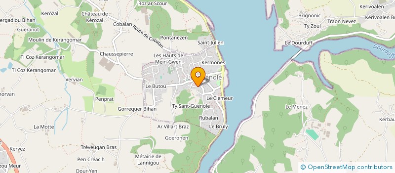 localisation de l'entreprise MADAME NATALIE PAPIN  LOCQUENOLE