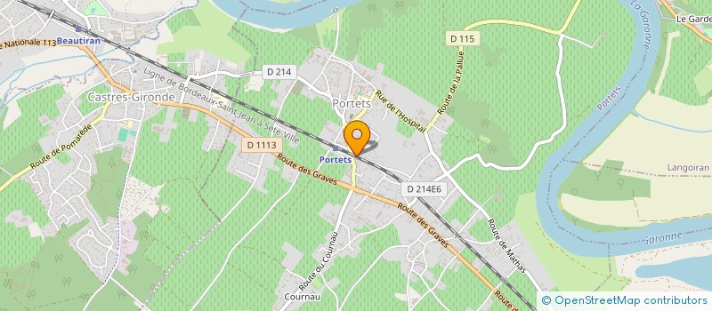 localisation de l'entreprise MADAME NATALIE PINEAU à PORTETS