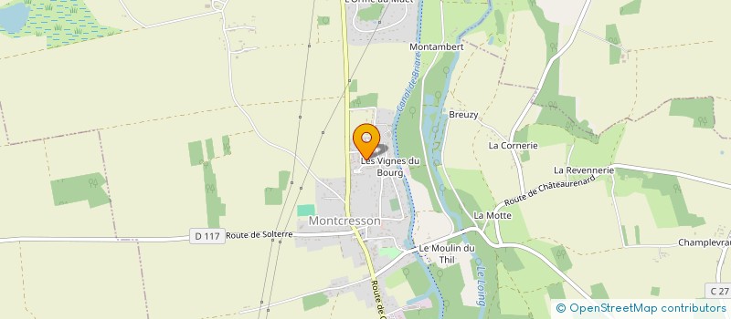 localisation de l'entreprise MADAME NATALIE PIVIN GONZALEZ  MONTCRESSON