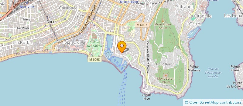 localisation de l'entreprise MADAME NATALIE ROUAL  NICE