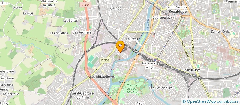 localisation de l'entreprise MADAME NATALIE ROUXELIN à LE MANS