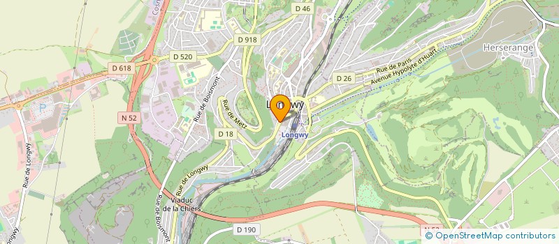localisation de l'entreprise MADAME NATALIE VION à LONGWY