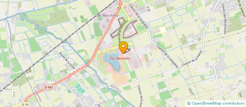 localisation de l'entreprise MADAME NATALIE WASSERMAN  MONTEUX