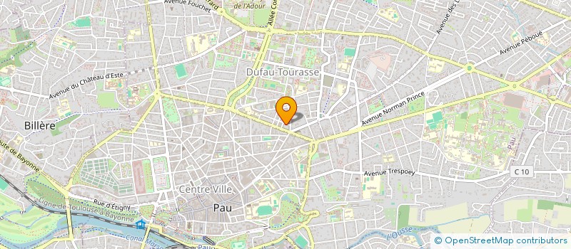 localisation de l'entreprise MADAME NATALIIA ANDREITSEVA à PAU