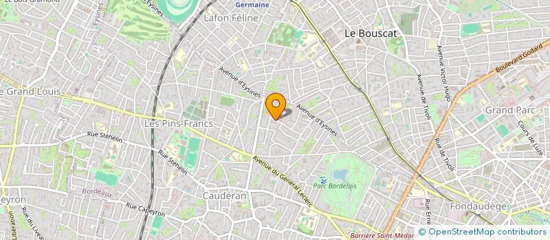 localisation de l'entreprise MADAME NATALIIA KARBAINOVA  BORDEAUX