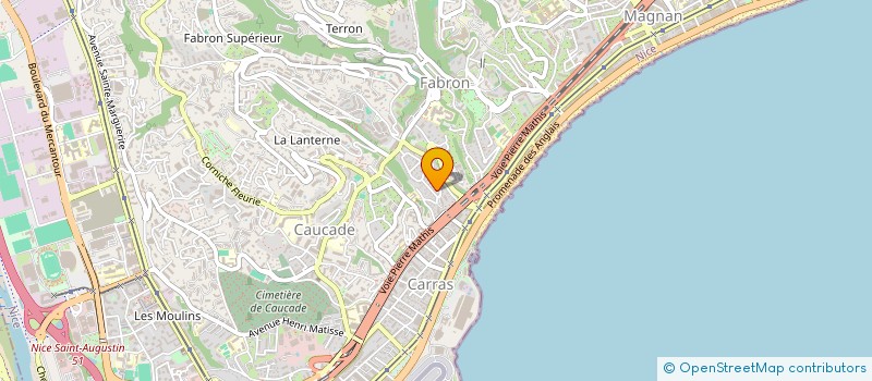 localisation de l'entreprise MADAME NATALIIA KVASNIUK à NICE