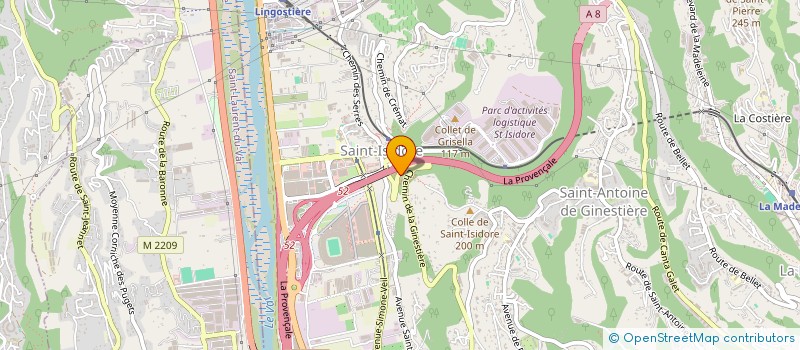 localisation de l'entreprise MADAME NATALIIA MARTYNUIK  NICE