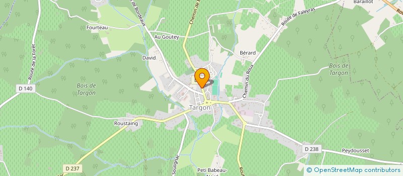 localisation de l'entreprise MADAME NATALIIA MATSEDINA à TARGON