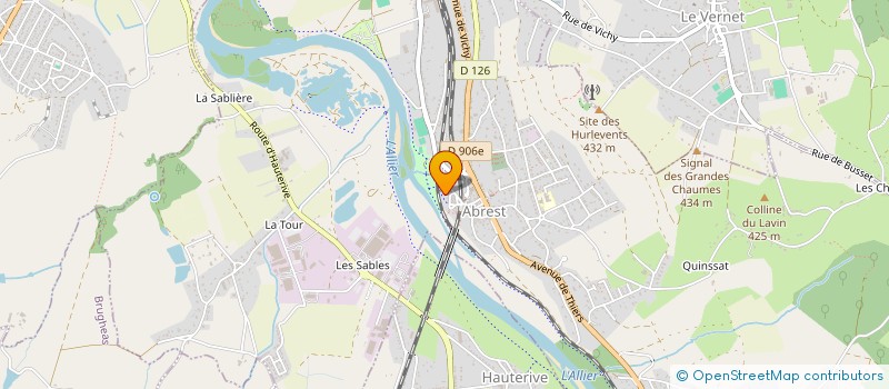 localisation de l'entreprise MADAME NATALIIA MYKHAILOVA  ABREST