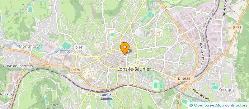 localisation de l'entreprise MADAME NATALIIA OLEKSIIENKO à LONS-LE-SAUNIER