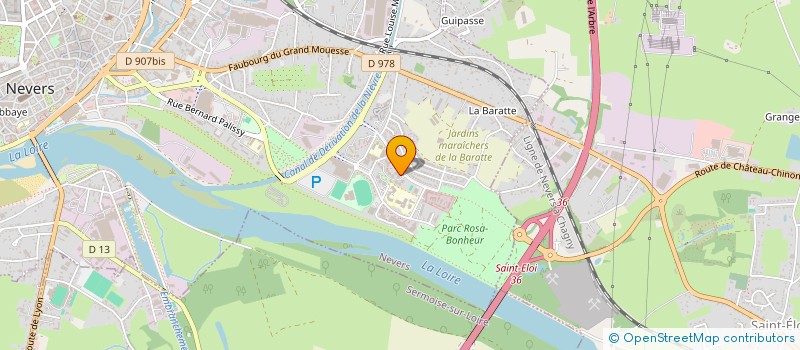 localisation de l'entreprise MADAME NATALIIA RIABA à NEVERS