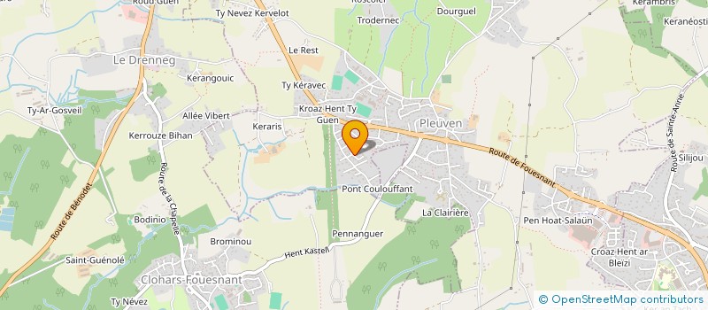 localisation de l'entreprise MADAME NATALIIA ROZUMBAIEVA  PLEUVEN