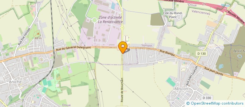 localisation de l'entreprise MADAME NATALIIA SHEVCHUK  SOMAIN