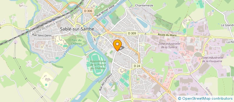 localisation de l'entreprise MADAME NATALIIA SHYIAN à SABLE-SUR-SARTHE