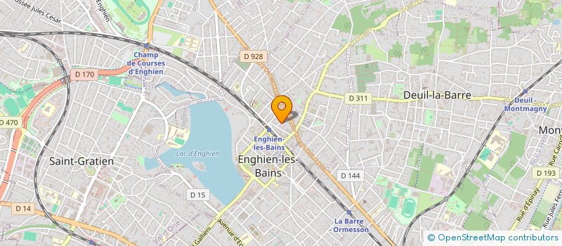 localisation de l'entreprise MADAME NATALIIA SHYPILOVA  ENGHIEN-LES-BAINS