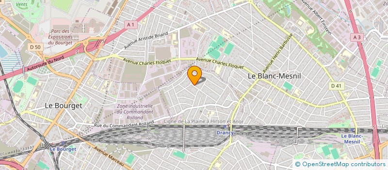 localisation de l'entreprise MADAME NATALIIA TANASIICHUK  DRANCY