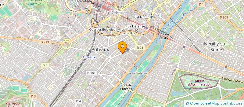 localisation de l'entreprise MADAME NATALIIA TYKHONCHUK  PUTEAUX