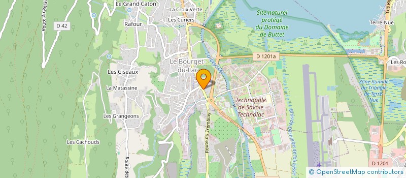 localisation de l'entreprise MADAME NATALIIA ZAVADSKA  LE BOURGET-DU-LAC
