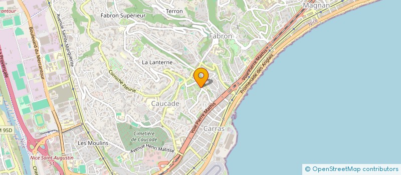 localisation de l'entreprise MADAME NATALIJA KOMARE à NICE