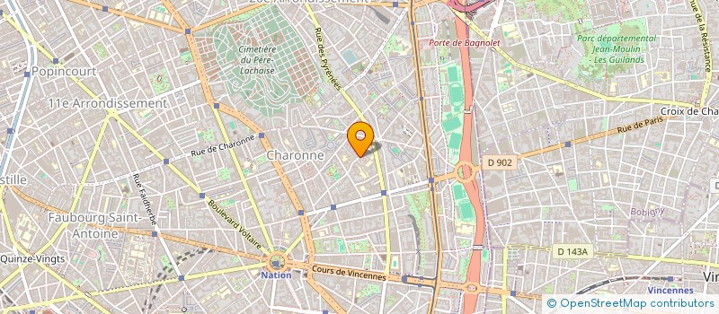 localisation de l'entreprise MADAME NATALIYA KOGUT  PARIS