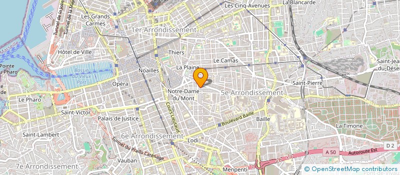 localisation de l'entreprise MADAME NATALIYA MILIYANCHUK à MARSEILLE