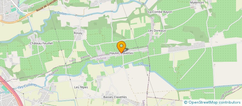 localisation de l'entreprise MADAME NATALIYA SEROGINA  SAINT-RAMBERT-D'ALBON