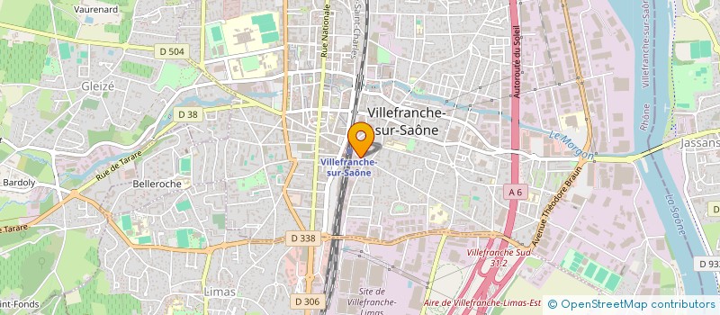 localisation de l'entreprise MADAME NATALIYA SIBILEVA à VILLEFRANCHE-SUR-SAONE