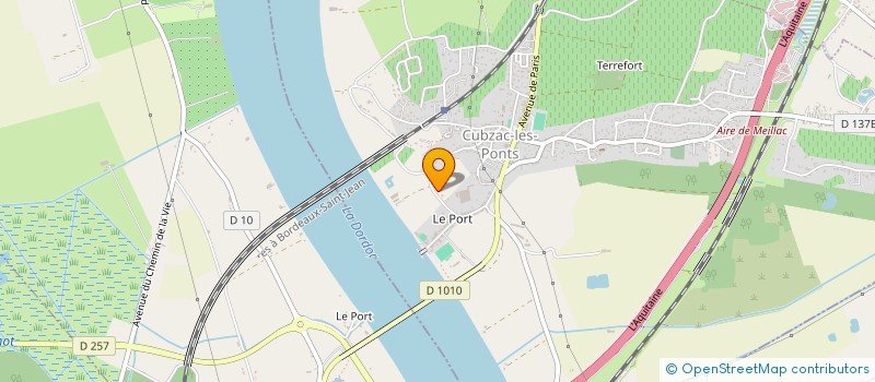 localisation de l'entreprise MADAME NATALIYA ZARICHNA à CUBZAC-LES-PONTS