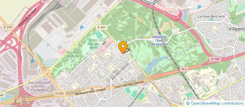 localisation de l'entreprise MADAME NATALIZIA DEL COCO  AULNAY-SOUS-BOIS