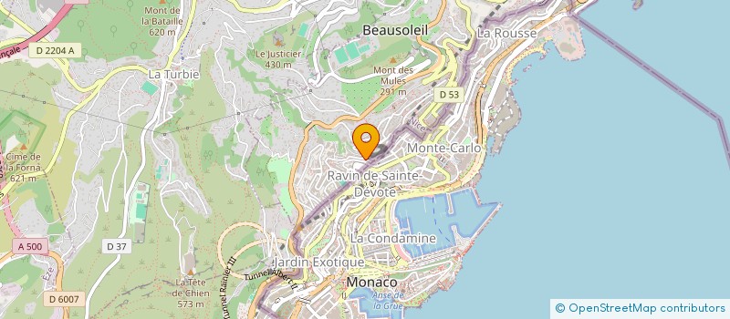 localisation de l'entreprise MADAME NATALJA AKSENOVA à BEAUSOLEIL