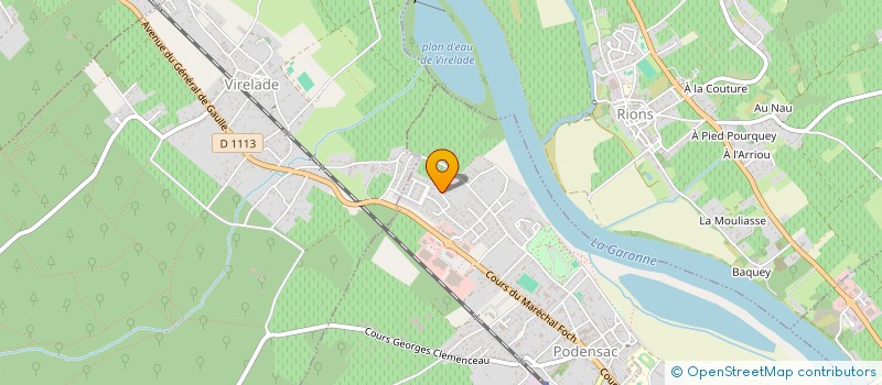 localisation de l'entreprise MADAME NATALY SIRVIN  LOCRONAN