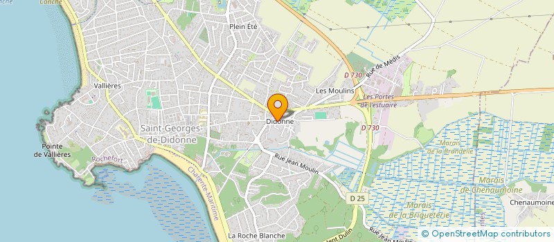 localisation de l'entreprise MADAME NATALY THOMAS  SAINT-GEORGES-DE-DIDONNE