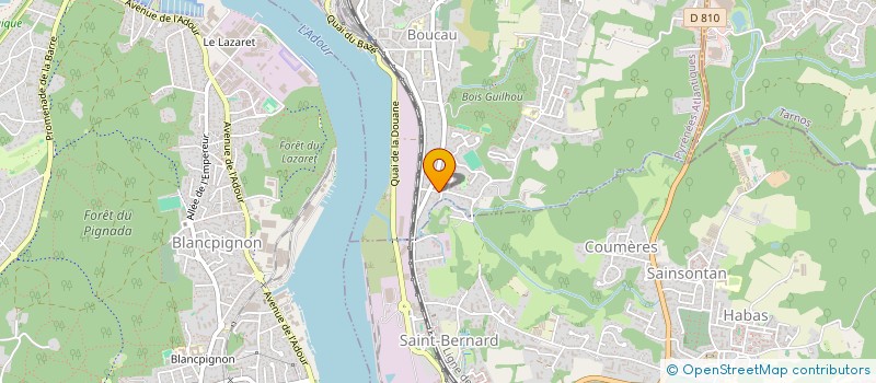 localisation de l'entreprise MADAME NATALYA BONDAR  BOUCAU