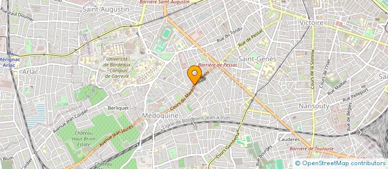 localisation de l'entreprise MADAME NATALYA KIM  CESTAS