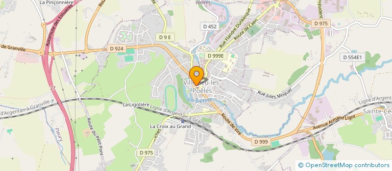 localisation de l'entreprise MADAME NATALYA MELNIKOFF à VILLEDIEU-LES-POELES-ROUFFIGNY