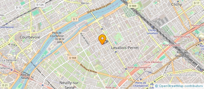 localisation de l'entreprise MADAME NATALYA SHOKALO à LEVALLOIS-PERRET