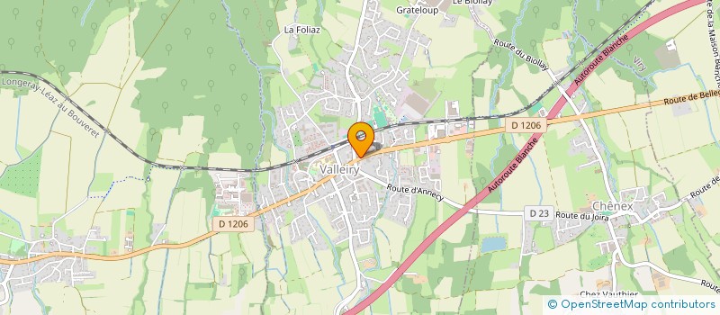 localisation de l'entreprise MADAME NATALYA ZABELINA  VALLEIRY