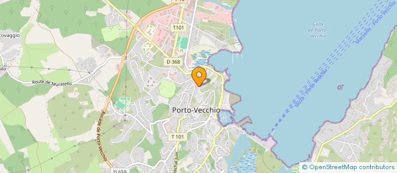 localisation de l'entreprise MADAME NATASA MAKULA à PORTO-VECCHIO