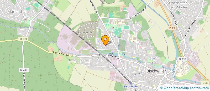 localisation de l'entreprise MADAME NATASCHA CARLEN  BISCHWILLER