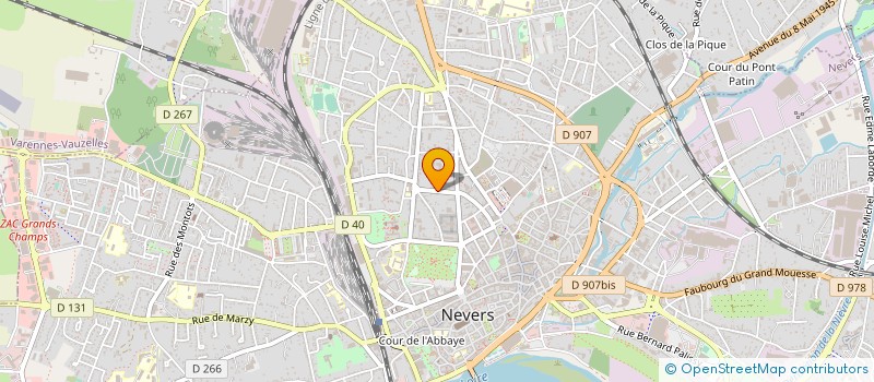 localisation de l'entreprise MADAME NATASCHA SCHRODER à NEVERS