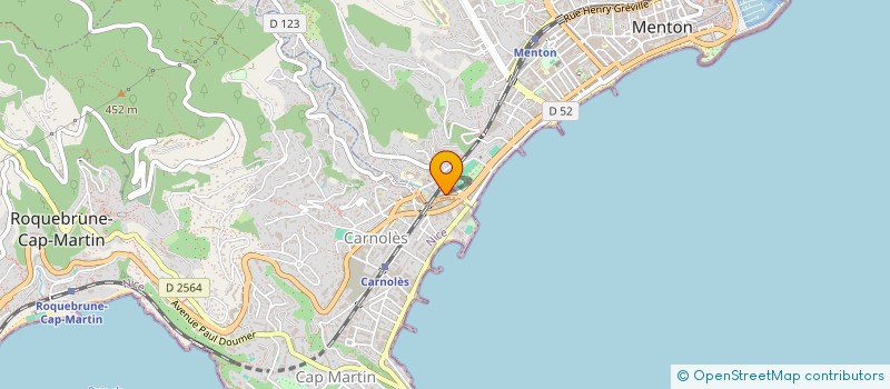 localisation de l'entreprise MADAME NATASCIA AZZONE à MENTON