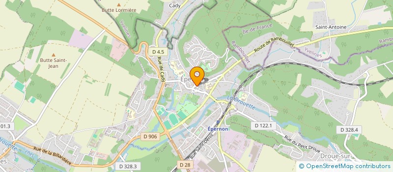 localisation de l'entreprise MADAME NATASHA CORDING  EPERNON