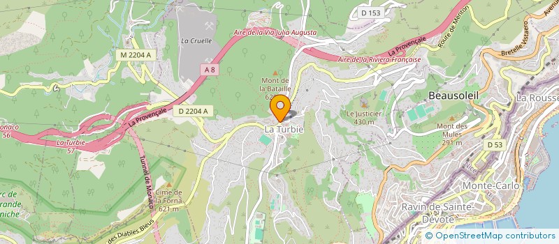 localisation de l'entreprise MADAME NATASHA KATZ-FROST  CAP-D'AIL