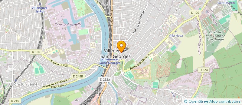 localisation de l'entreprise MADAME NATASHA OUIMET à VILLENEUVE-SAINT-GEORGES