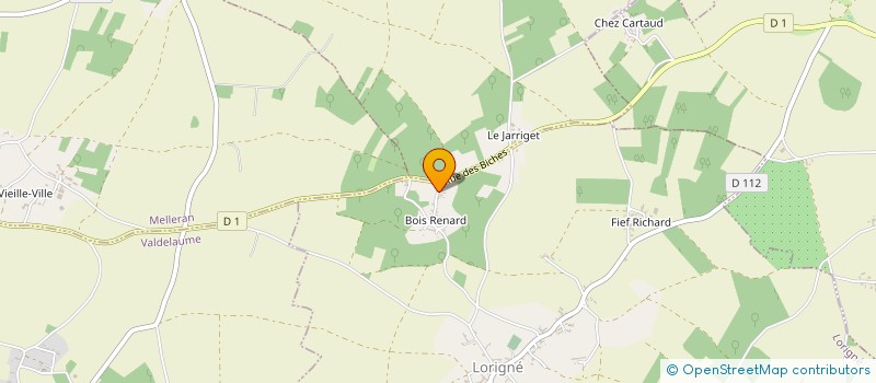 localisation de l'entreprise MADAME NATASHA ROBINSON  LORIGNE