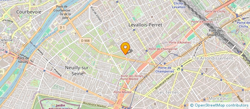 localisation de l'entreprise MADAME NATASHA SORIA à LEVALLOIS-PERRET