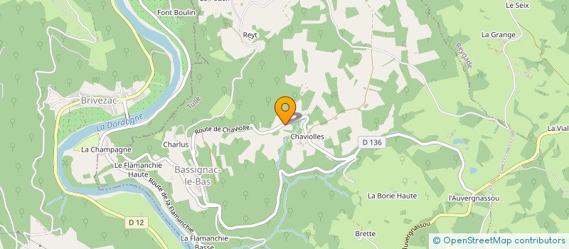 localisation de l'entreprise MADAME NATASJA JOSJE ROSALI DE COCK  BASSIGNAC-LE-BAS