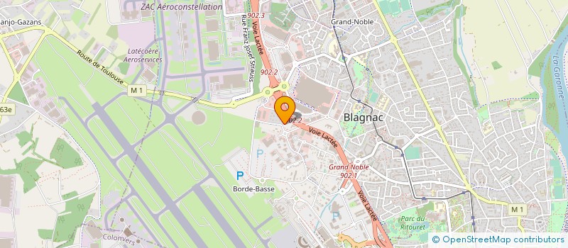 localisation de l'entreprise MADAME NATAYA CHAIYA à BLAGNAC