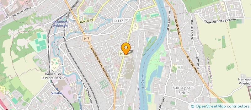 localisation de l'entreprise MADAME NATEA FIRPION  CORBEIL-ESSONNES